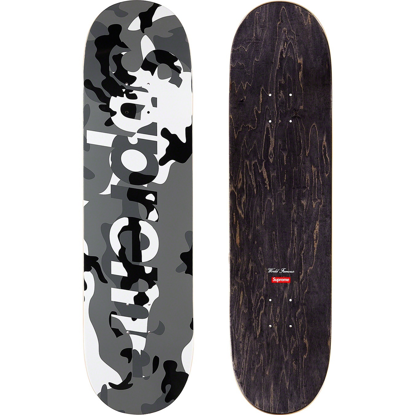 Camo Logo Skateboard view 5